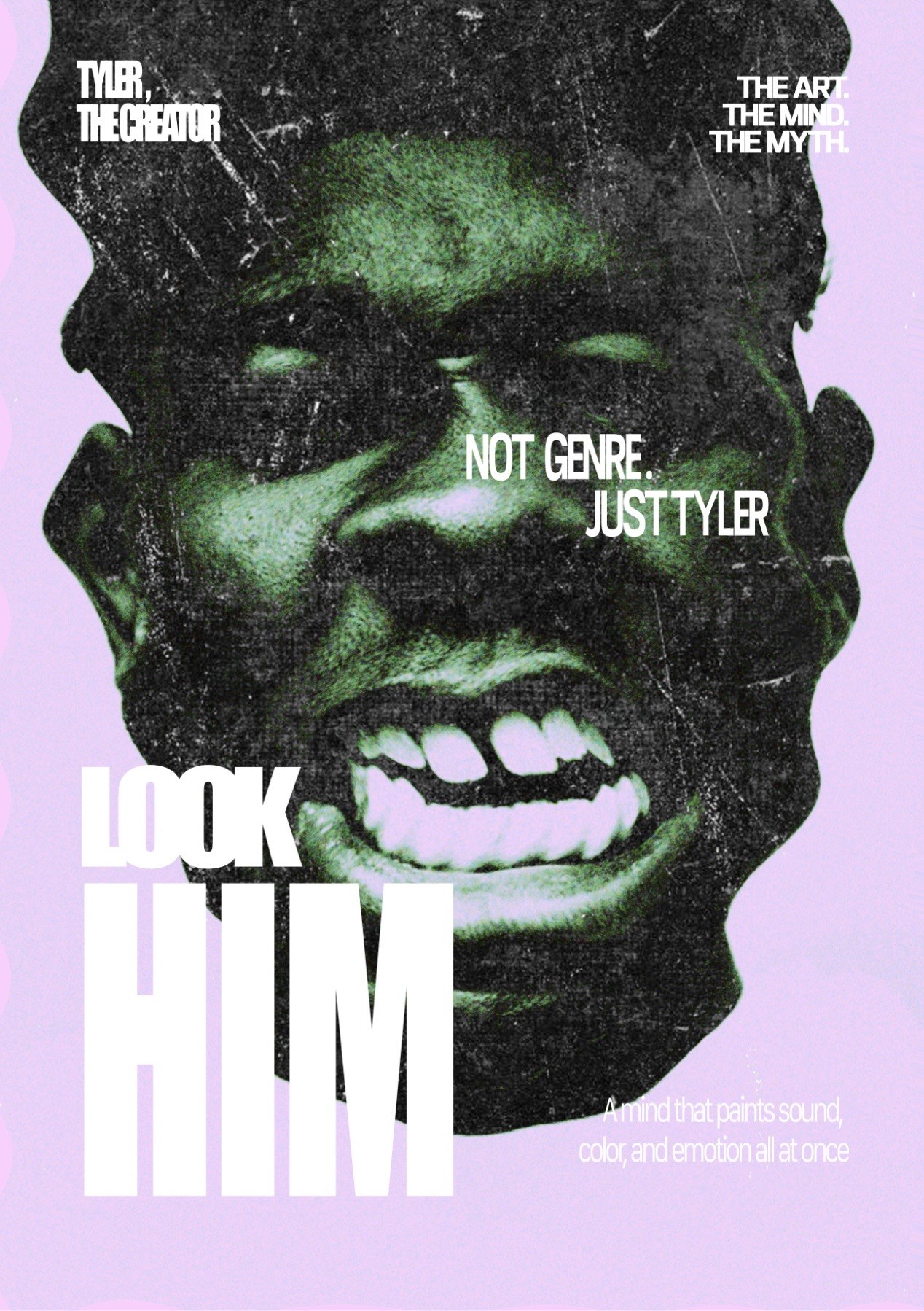 Affiche portrait Tyler, The Creator